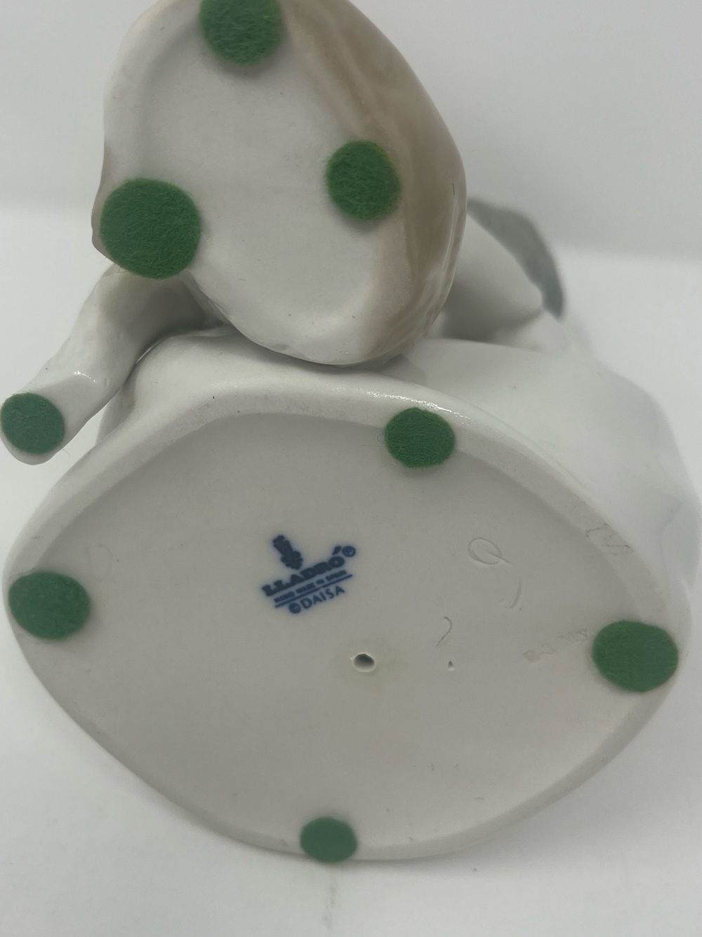 Lladro "Shhh, Quiet Puppy" Boy and Dog Porcelain Figurine 7.75" # 4522- No Box - Picture 7 of 7